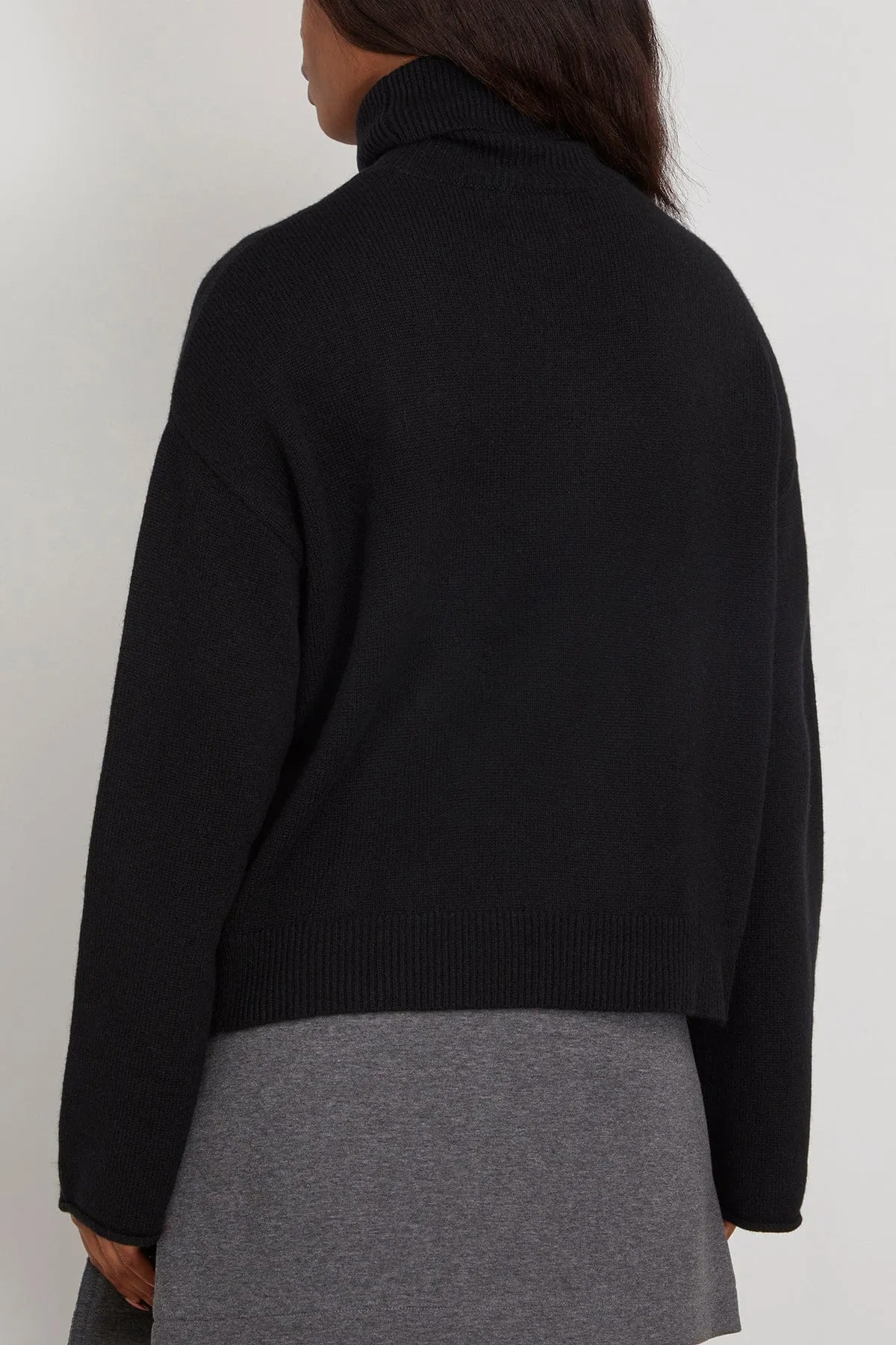 Alicia Knit Top in Black