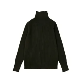 Andersen-Andersen Navy Turtleneck Hunting green