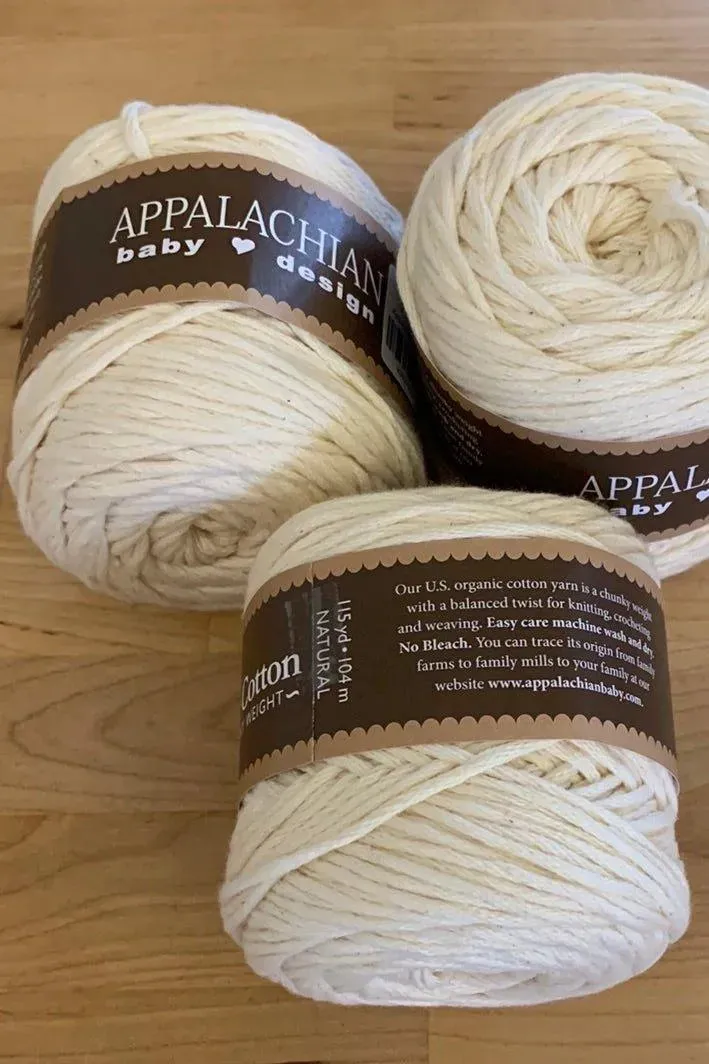 Appalachian Baby Chunky Cotton Natural Yarn
