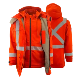 Atlas Guardian® FR/AR 3-In-1 Parka by Atlas Workwear - Style 2196OR