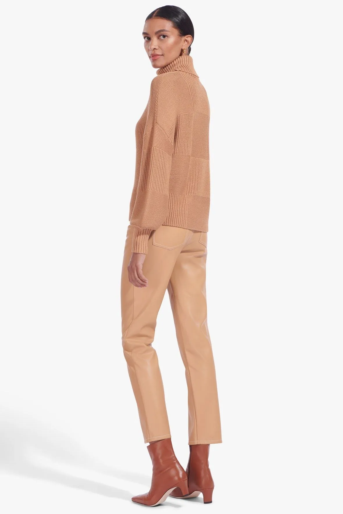 BENNY SWEATER | CAMEL