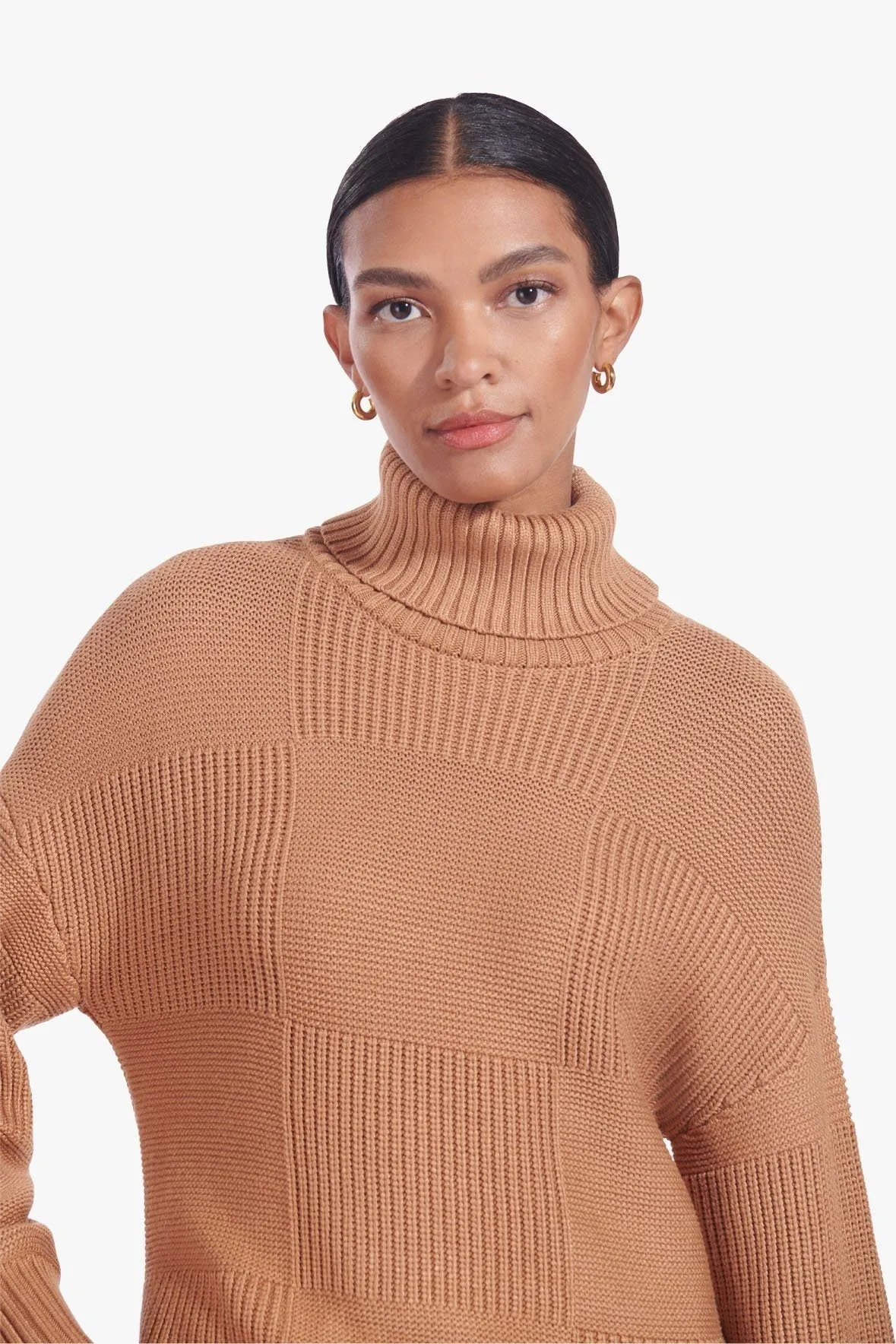 BENNY SWEATER | CAMEL