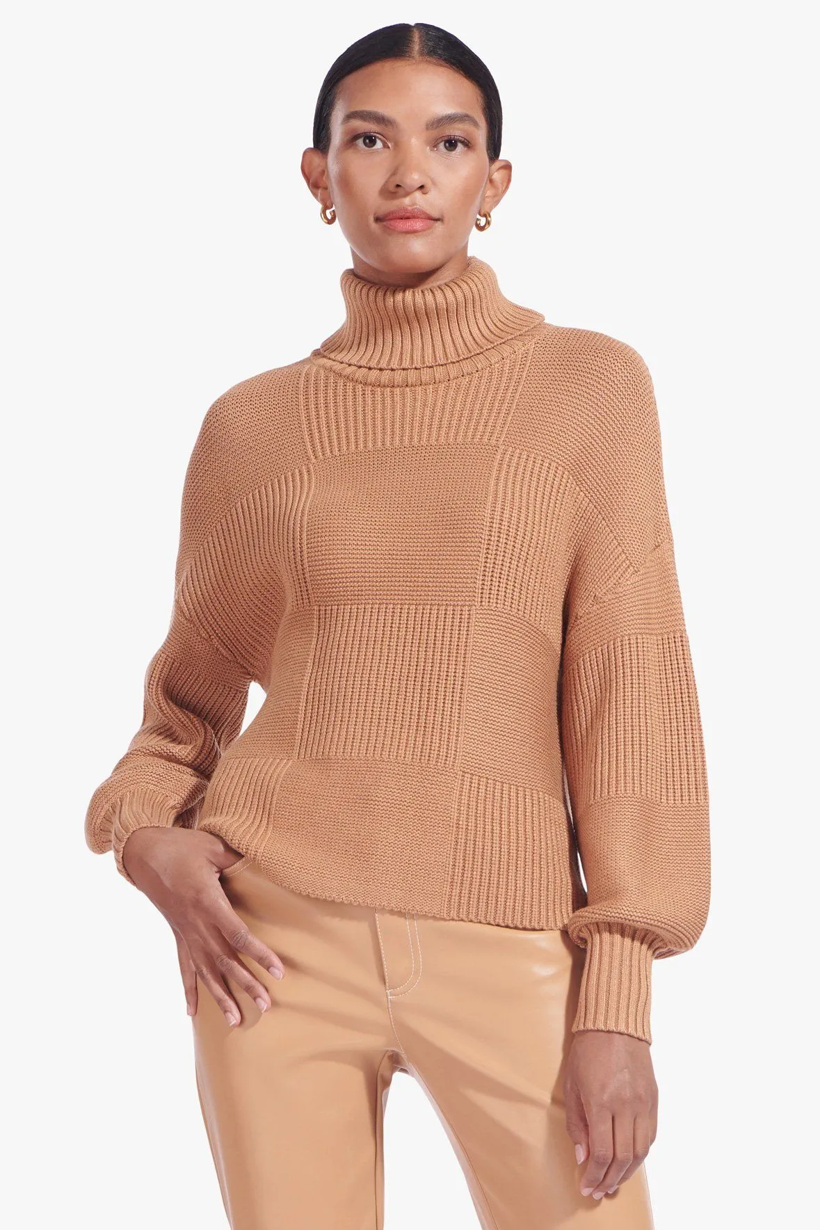 BENNY SWEATER | CAMEL
