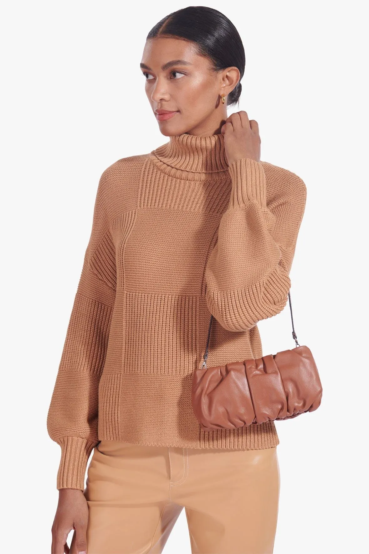 BENNY SWEATER | CAMEL