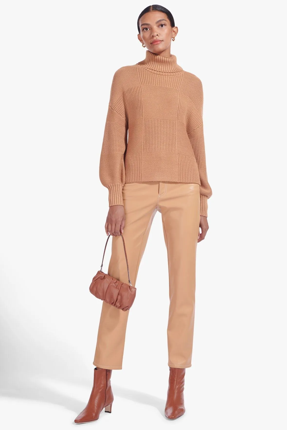 BENNY SWEATER | CAMEL