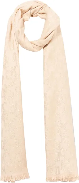 DKNY womens Oversized Eyelash Fringe Lurex Scarf
