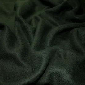 Double Sided Fleece Knit - Black Fabric