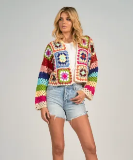 ELN Multi Crochet Cardi