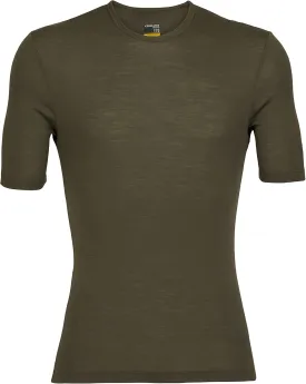 Icebreaker Merino Men's Standard 175 Everyday Short Sleeve Thermal Cold Weather Base Layer Crew T-Shirt