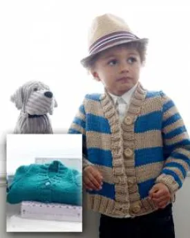 Laugh Cardigans from Babe Softcotton Chunky