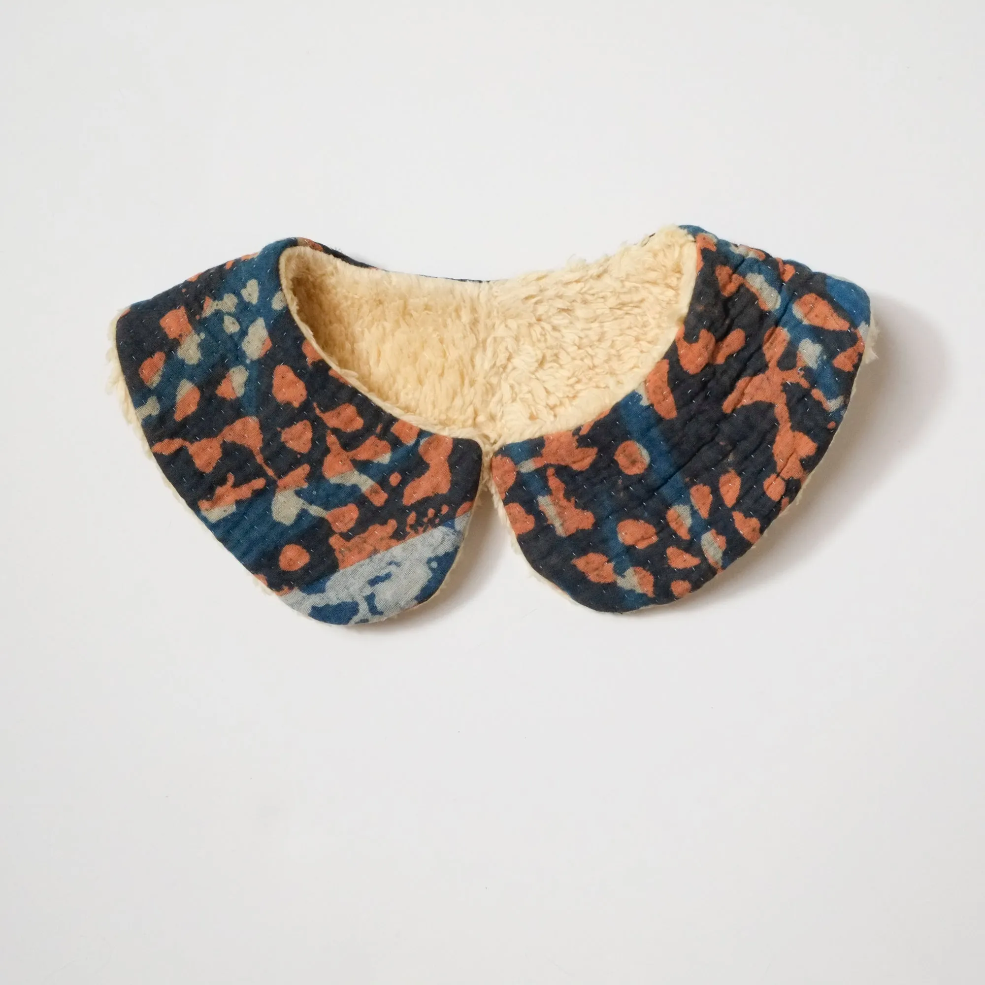 Orange and Indigo Bonus Collar 003