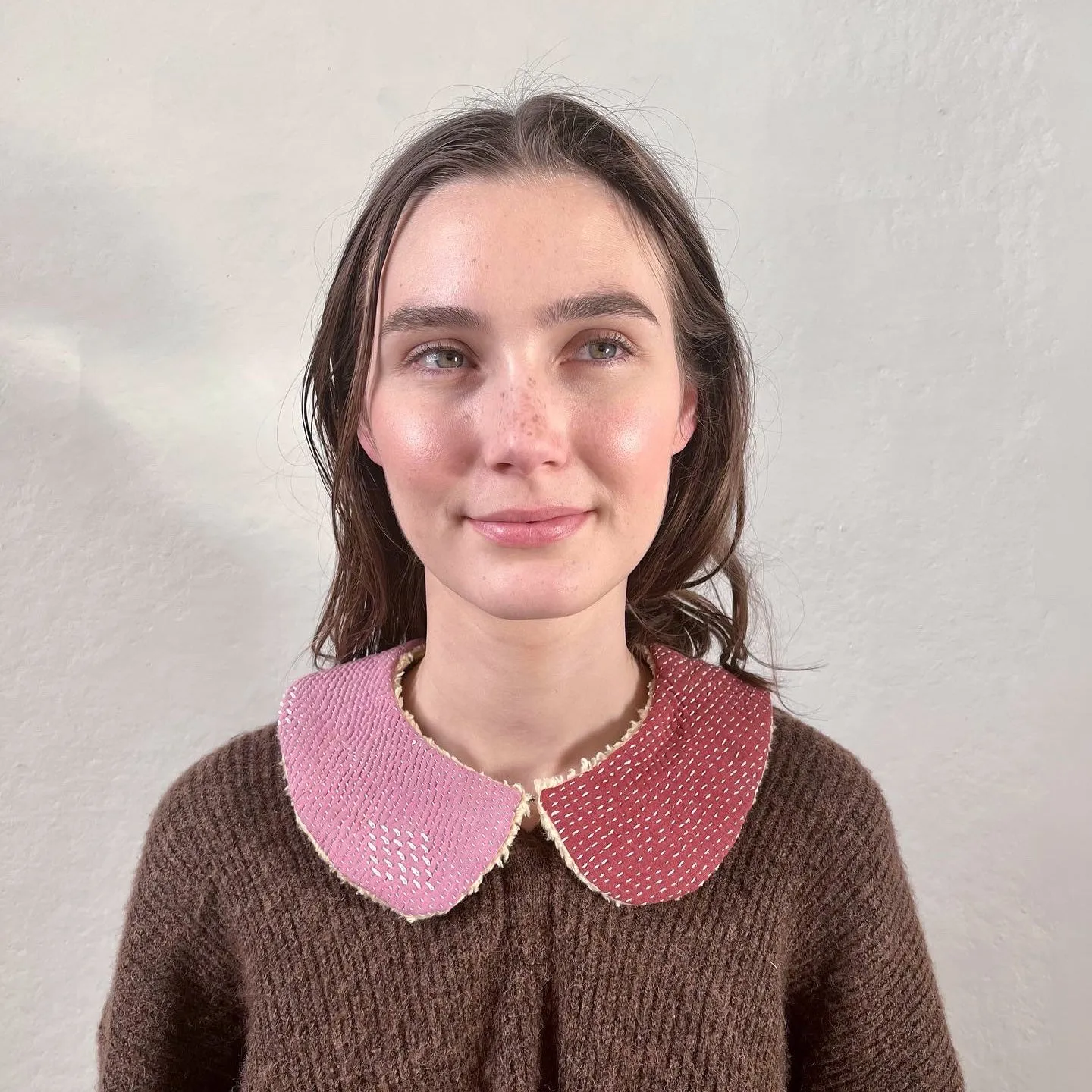 Orange and Indigo Bonus Collar 003