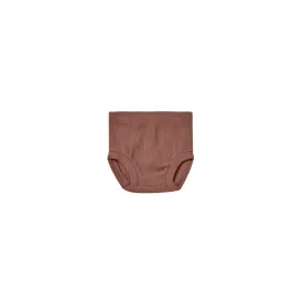 Quincy Mae Ribbed Bloomer - Pecan