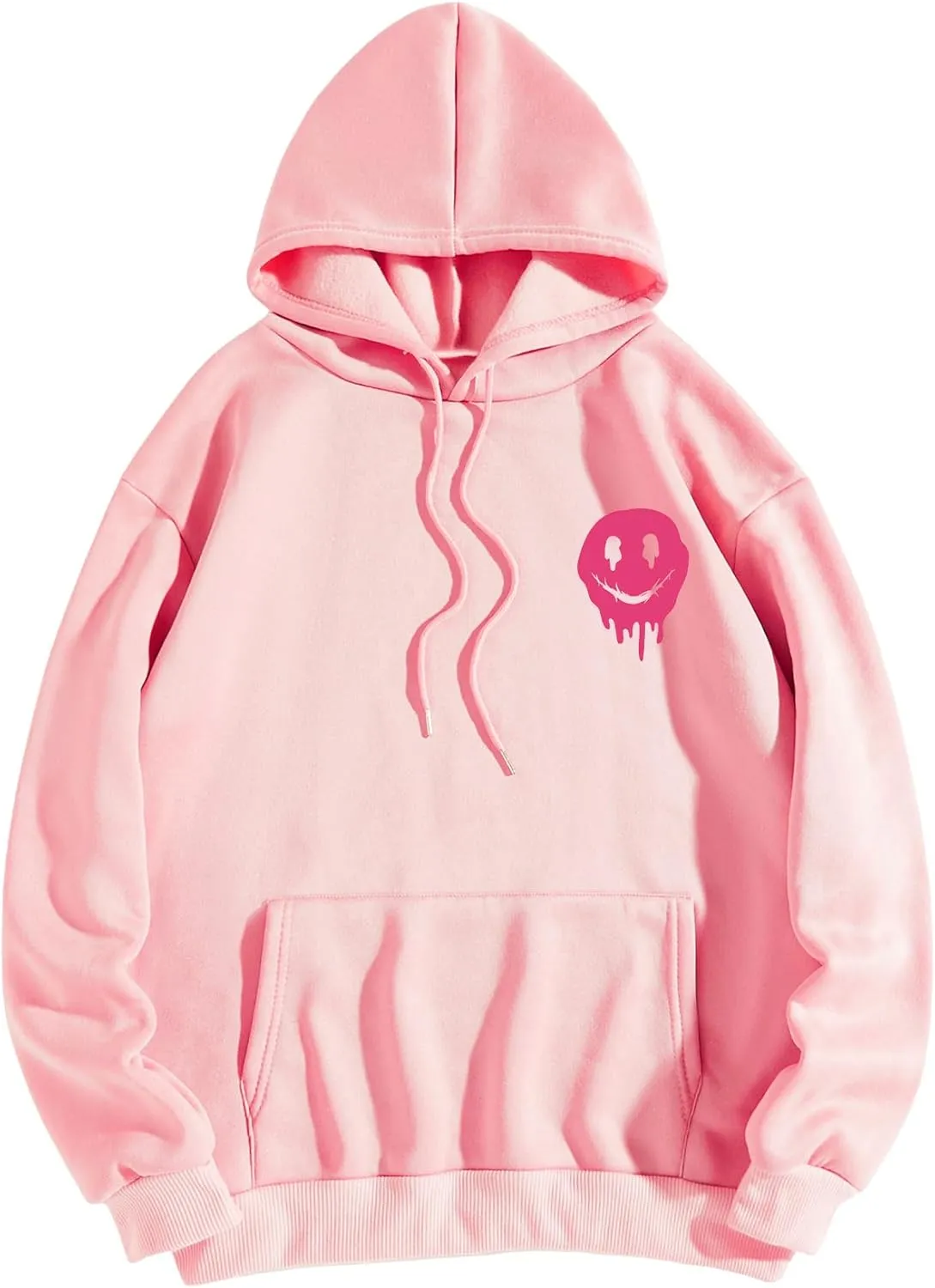 SOLY HUX Women's Oversized Sweatshirt Graphic Hoodies Casual Long Sleeve Loose Pullover Tops with Kangaroo Pocket