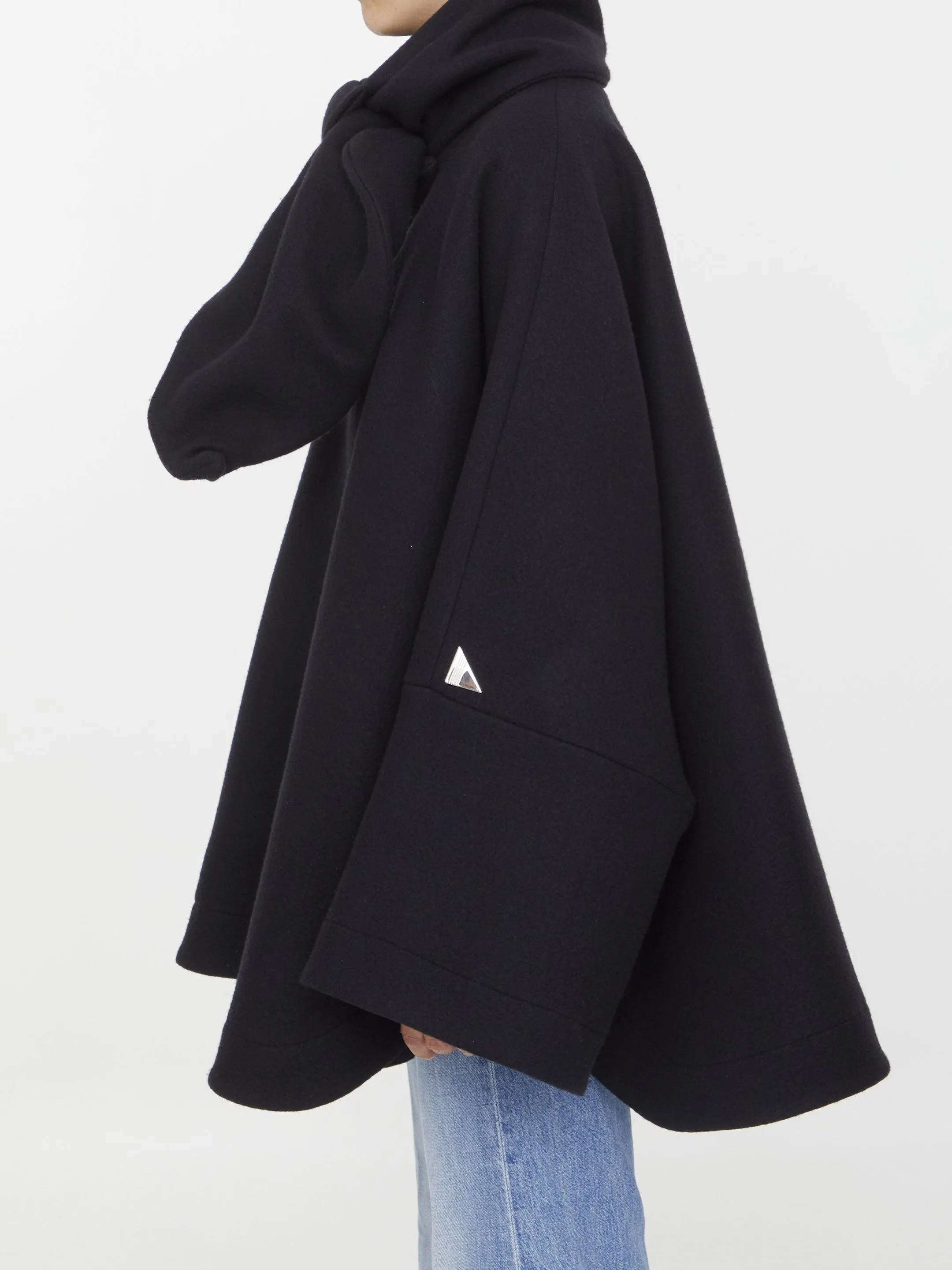 The Attico Anorak With Ribbon
