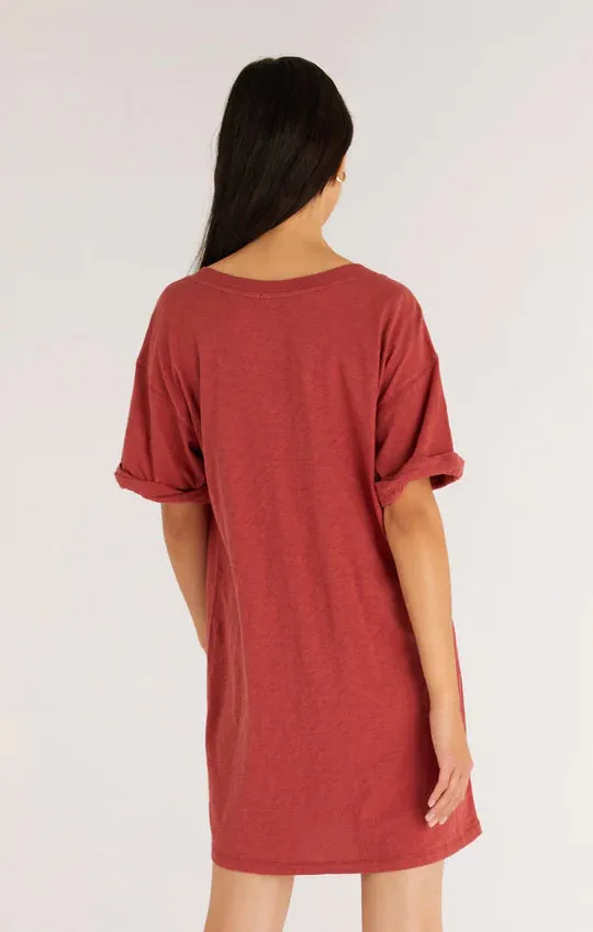 V-Neck T-Shirt Dress