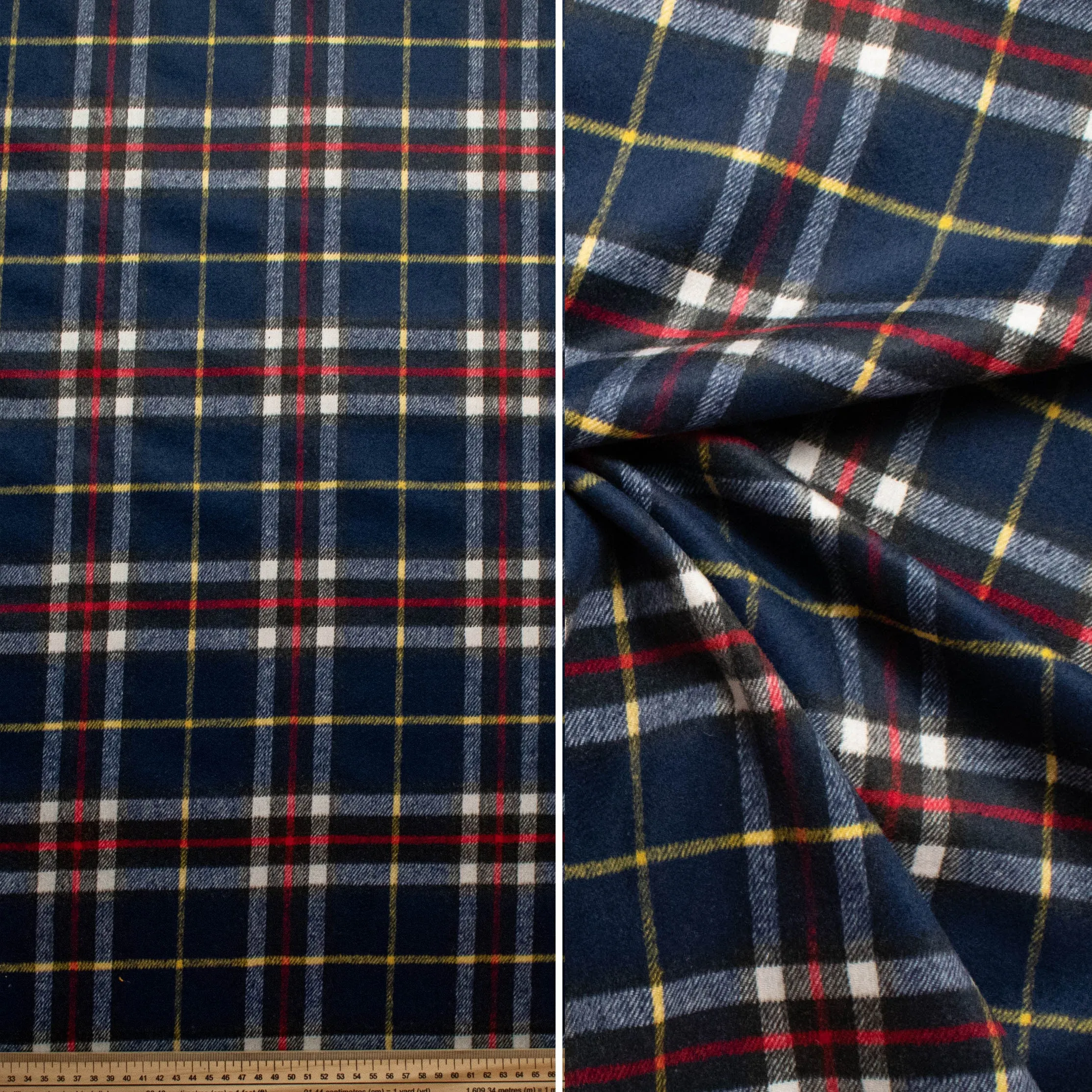 Wool Melton Checks