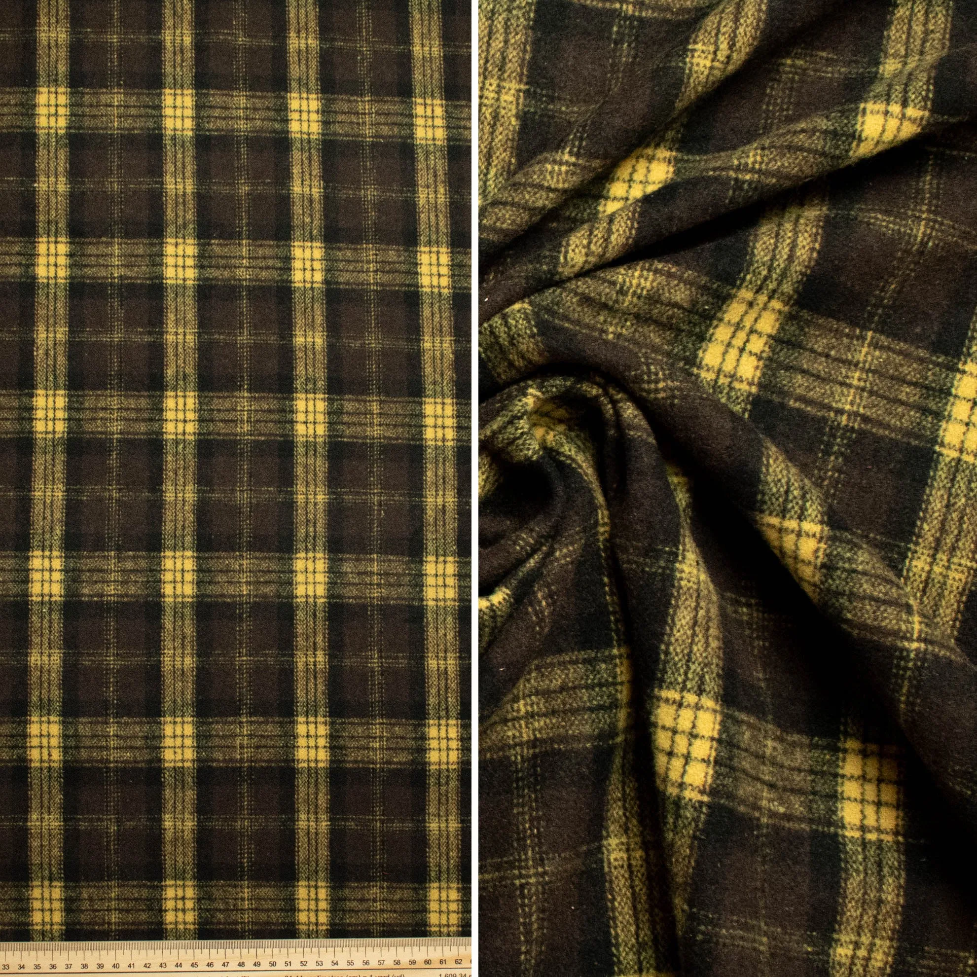 Wool Melton Checks