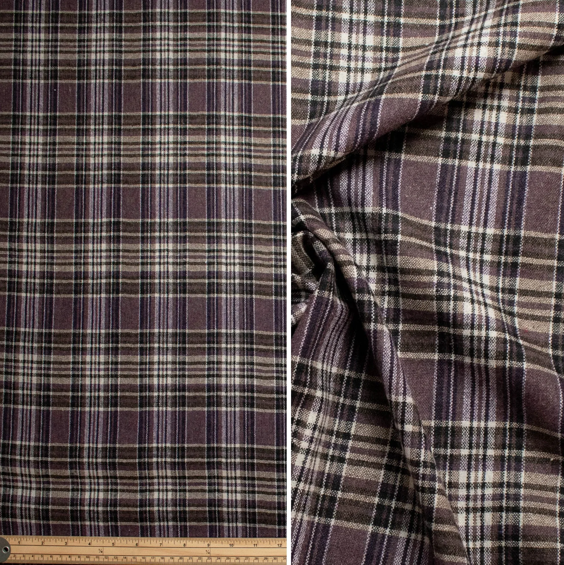 Wool Melton Checks