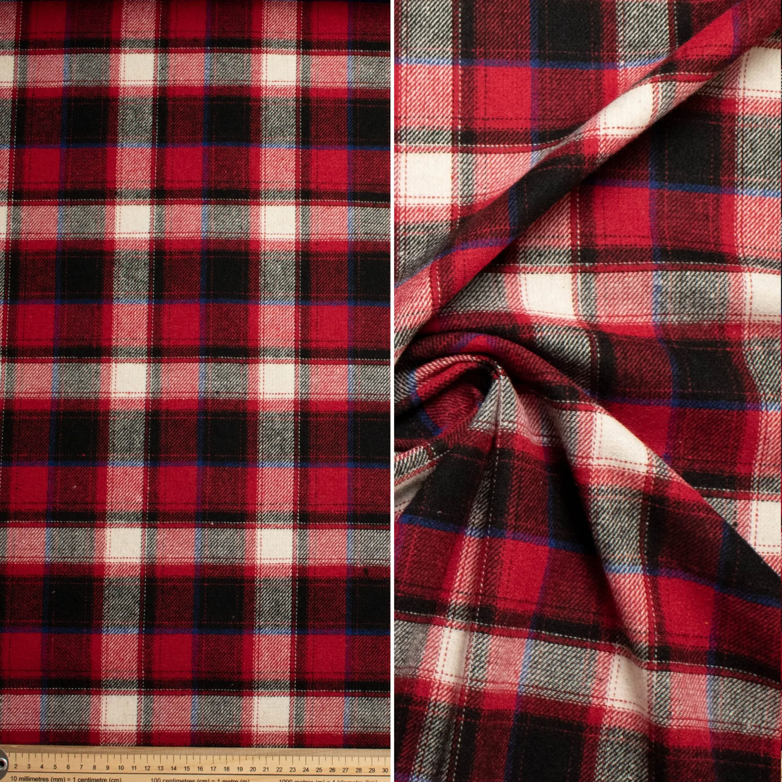 Wool Melton Checks