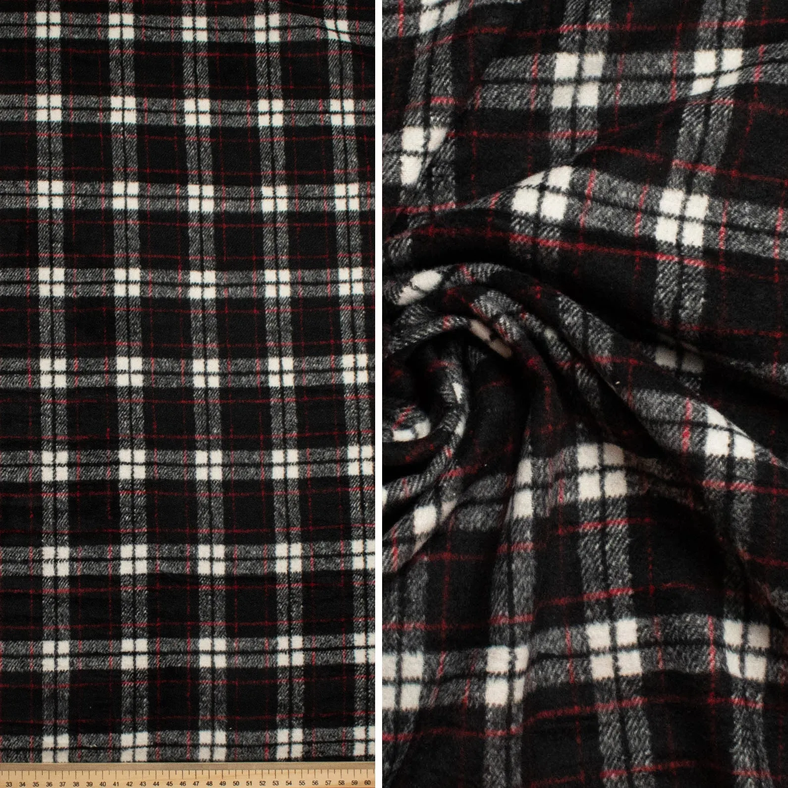 Wool Melton Checks