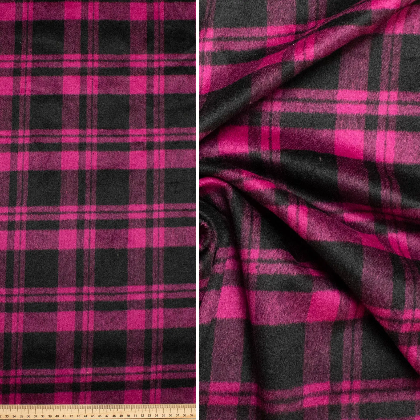 Wool Melton Checks
